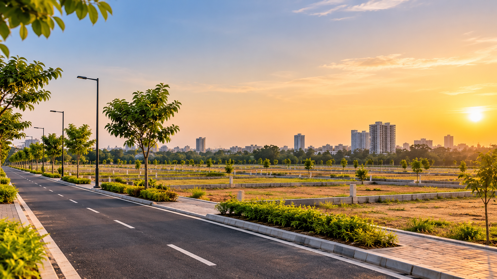 Land investment and long-term property appreciation